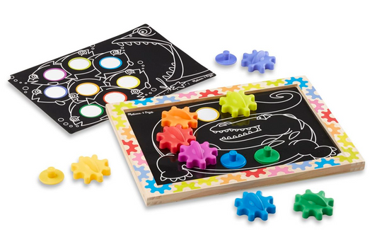 Melissa & Doug Switch & Spin Magnetic Gear Board