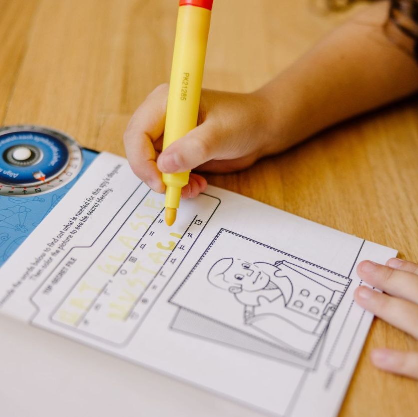 Melissa & Doug Secret Decoder - Game Book