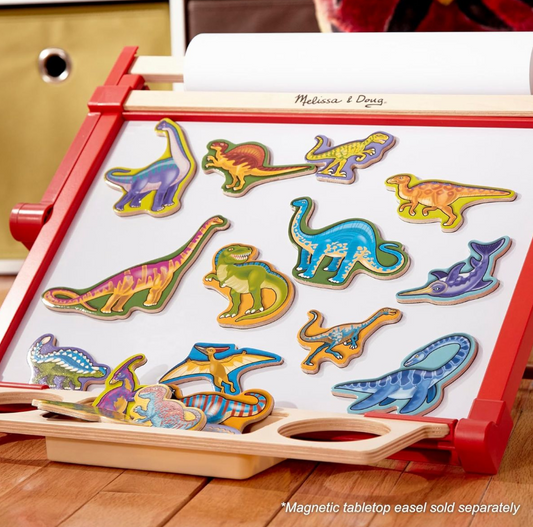 Melissa & Doug Magnetic Wooden Dinosaurs (20 Dinosaurs)