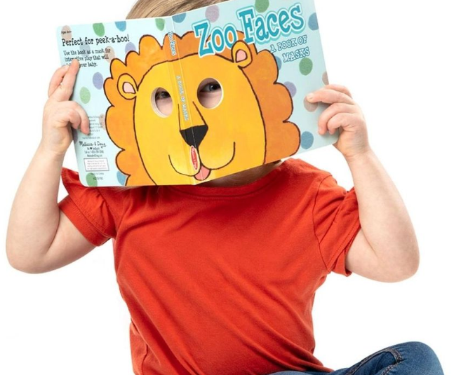 Melissa & Doug Mask Book Bundle - Fun Faces (3 Books)