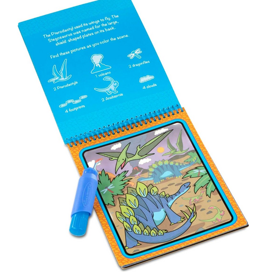 Melissa & Doug On the Go Water Wow! Water-Reveal Pad - Dinosaur