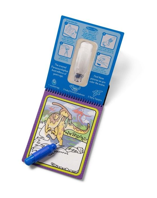 Melissa & Doug On the Go Water Wow! Water-Reveal Pad - Dinosaur