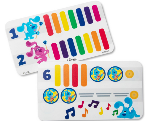 Melissa & Doug Blues Clues & You! Wooden Music Maker Board (5 Instruments)