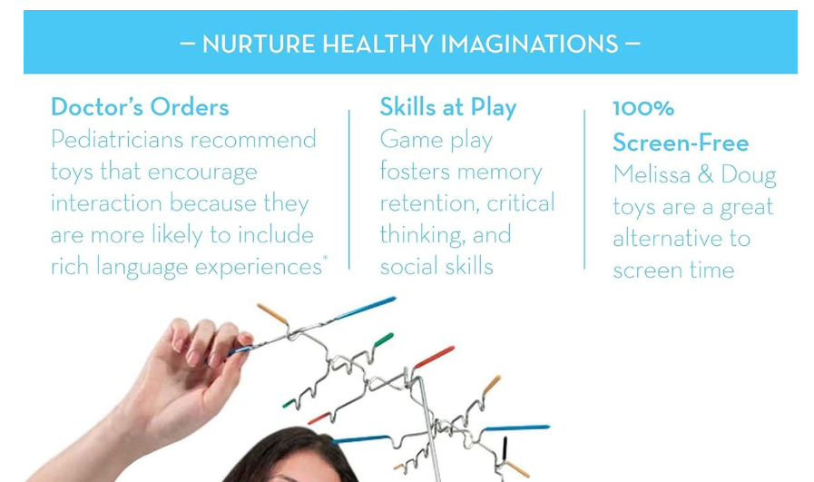 Melissa & Doug Suspend Family Game (Balancing Game)