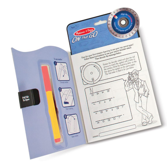 Melissa & Doug Secret Decoder - Game Book