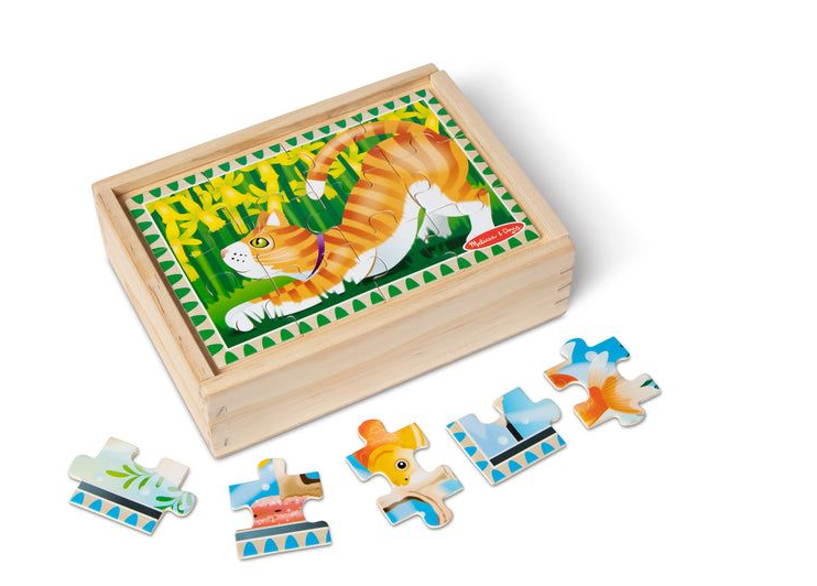 Melissa & Doug Pets Puzzles in a Box