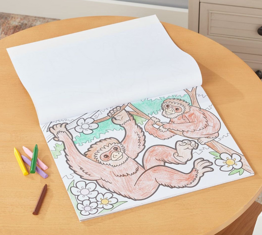 Melissa & Doug Jumbo Colouring Pad (Extra Large Art Pad) - Animals