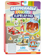 Melissa & Doug Paw Patrol Restickable Stickers Flip-Flap Pad - Missions