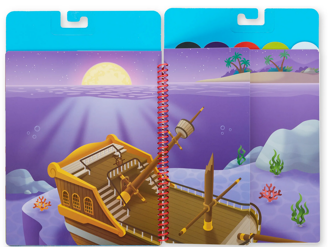 Melissa & Doug Paw Patrol Restickable Stickers Flip-Flap Pad - Missions