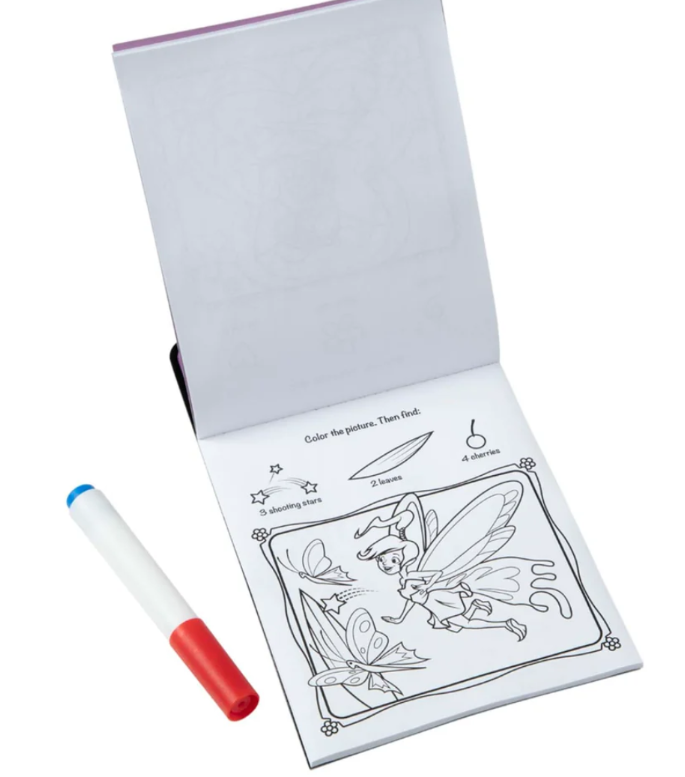 Melissa & Doug On the Go Colour Blast (No-Mess Coloring Pad) - Fairies