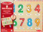 Melissa & Doug See-Inside Numbers Peg Puzzle (10 Piece)