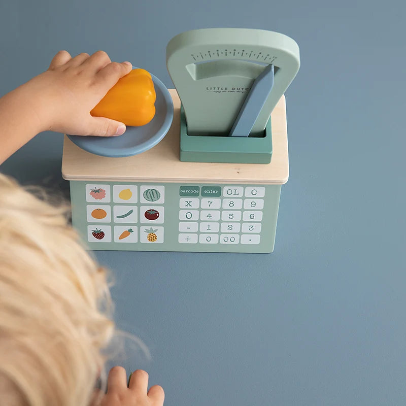 Little Dutch Wooden Toy Weighing Scale