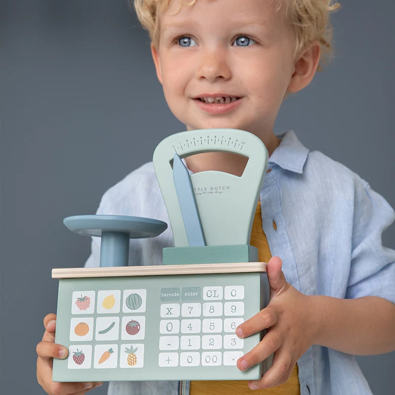 Little Dutch Wooden Toy Weighing Scale