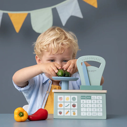 Little Dutch Wooden Toy Weighing Scale
