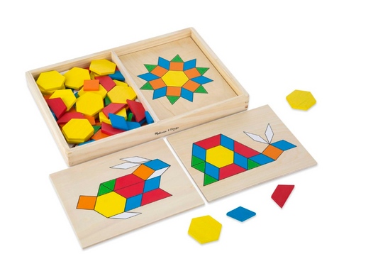 Melissa & Doug Pattern Blocks and Boards