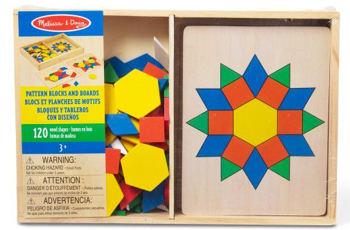 Melissa & Doug Pattern Blocks and Boards