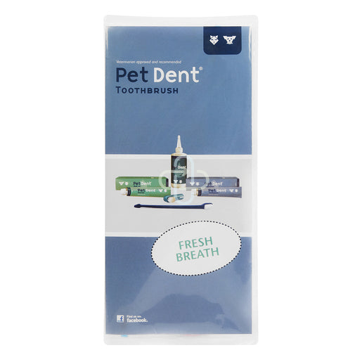 Pet Dent Double Ended Toothbrush