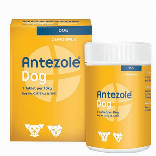 Antezole Deworming for dogs. Tablets x 4
