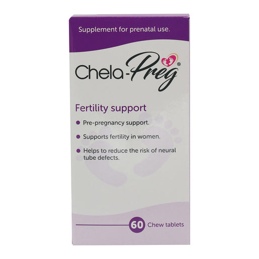 Chela-Preg Fertility Support Tablets, 60's