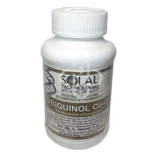 Solal Ubiquinol Co-q10 60 Capsules