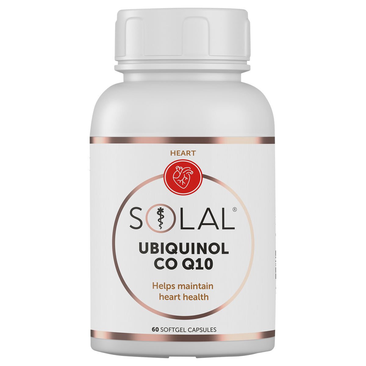 Solal Ubiquinol Co-q10 60 Capsules