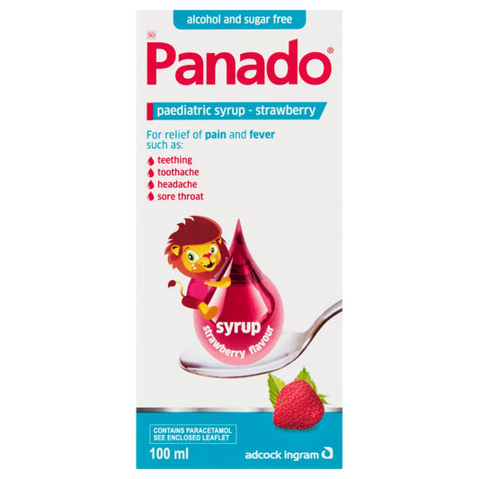 Panado Paediatric Syrup 100ml (Alcohol &amp; Sugar-Free)