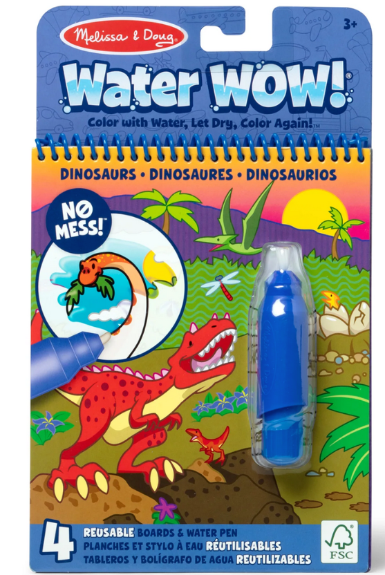 Melissa & Doug On the Go Water Wow! Water-Reveal Pad - Dinosaur