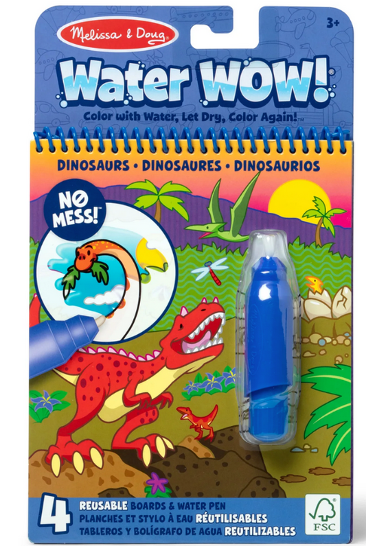 Melissa & Doug On the Go Water Wow! Water-Reveal Pad - Dinosaur