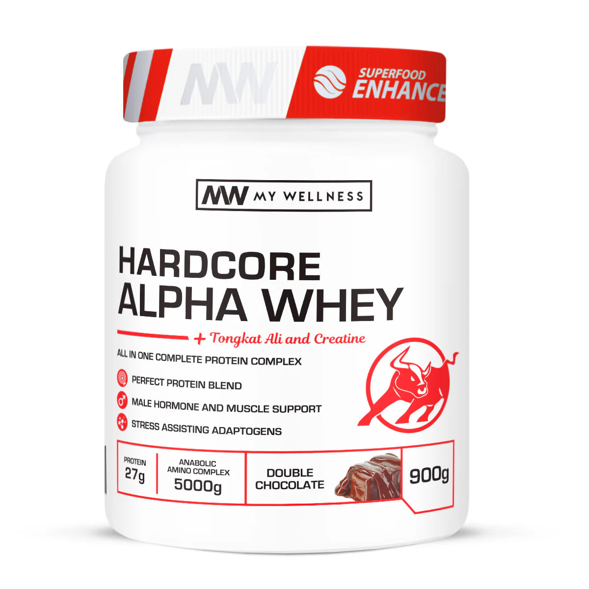 Hardcore Alpha Whey Protein 900g