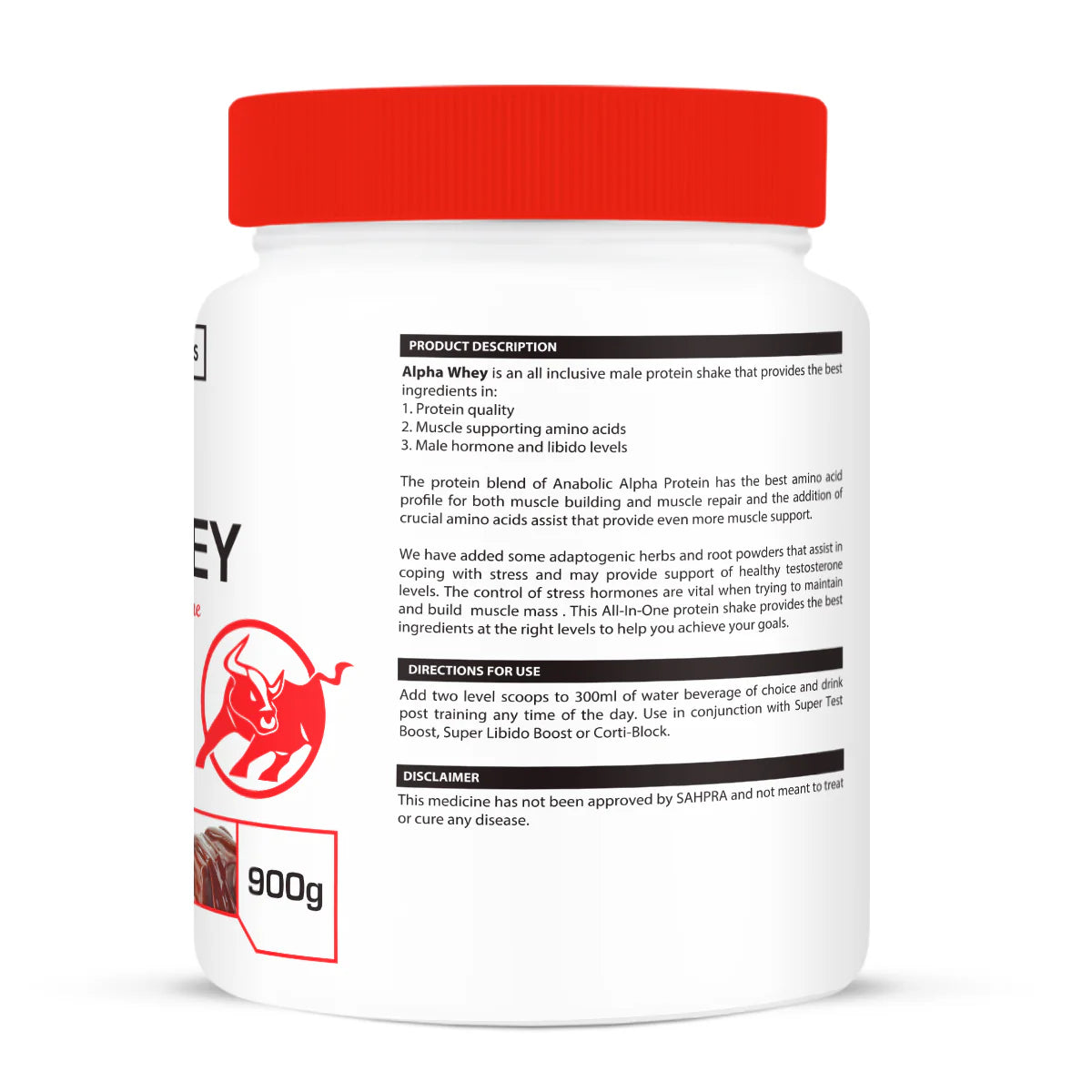 Hardcore Alpha Whey Protein 900g