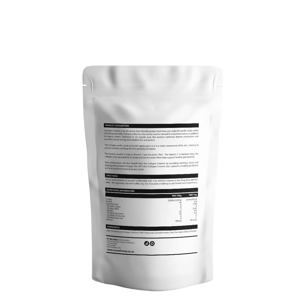 Super Collagen Creamer 300g with Baobab