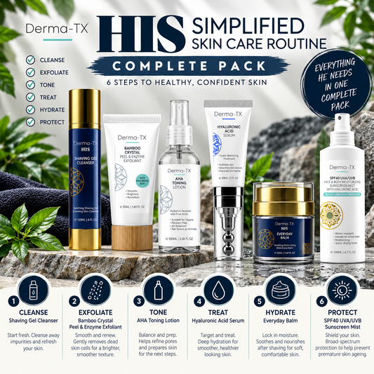 HIS – Simplified Skin Care Routine (Complete Pack)