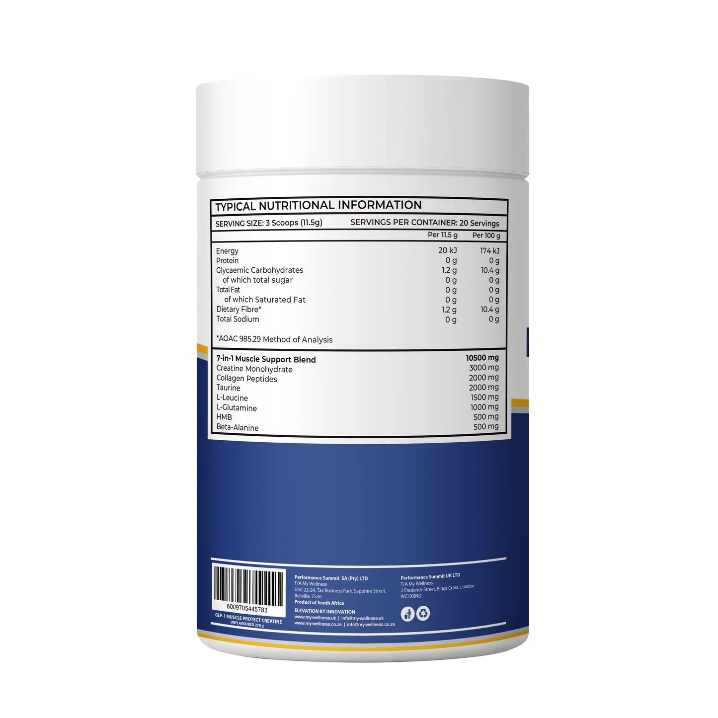 GLP-1 Muscle Protect Creatine 230g