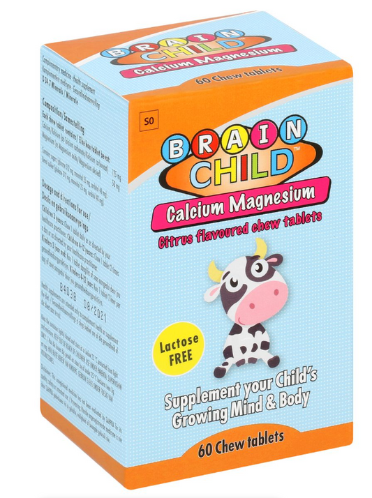 BrainChild Calcium Magnesium Chewable Tablets