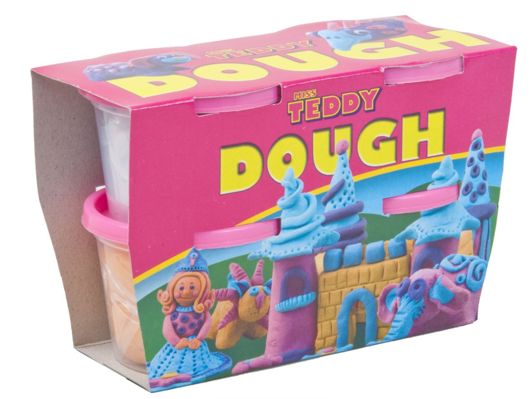 Miss Teddy Dough Kit - 4x 100g