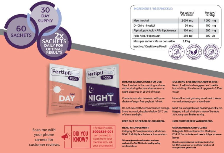 Fertipil Plus PCOS - 60 Sachets