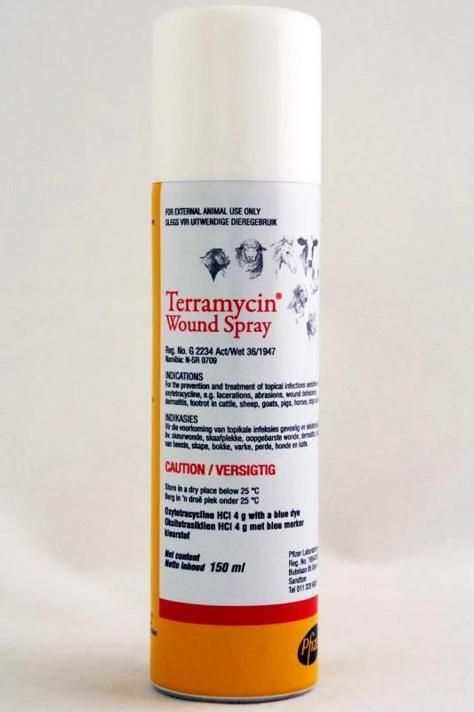Terramycin Aerosol 150ml Wound spray