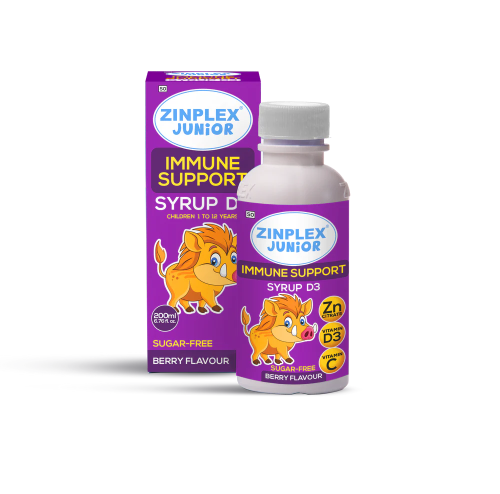 Zinplex - Multivitamin and Immune Support Syrup with D3 200 ml