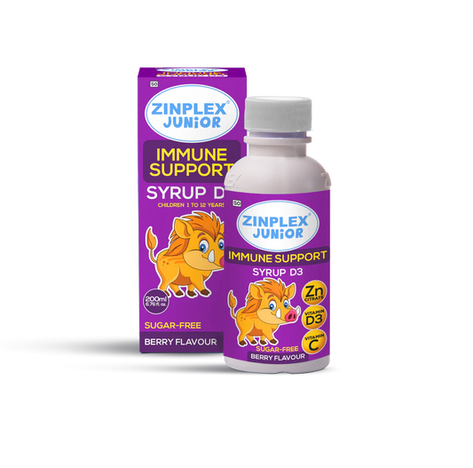 Zinplex - Multivitamin and Immune Support Syrup with D3 200 ml