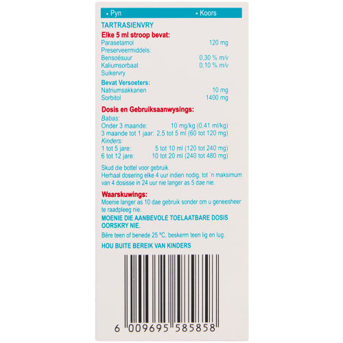 Panado Paediatric Syrup 100ml (Alcohol &amp; Sugar-Free)